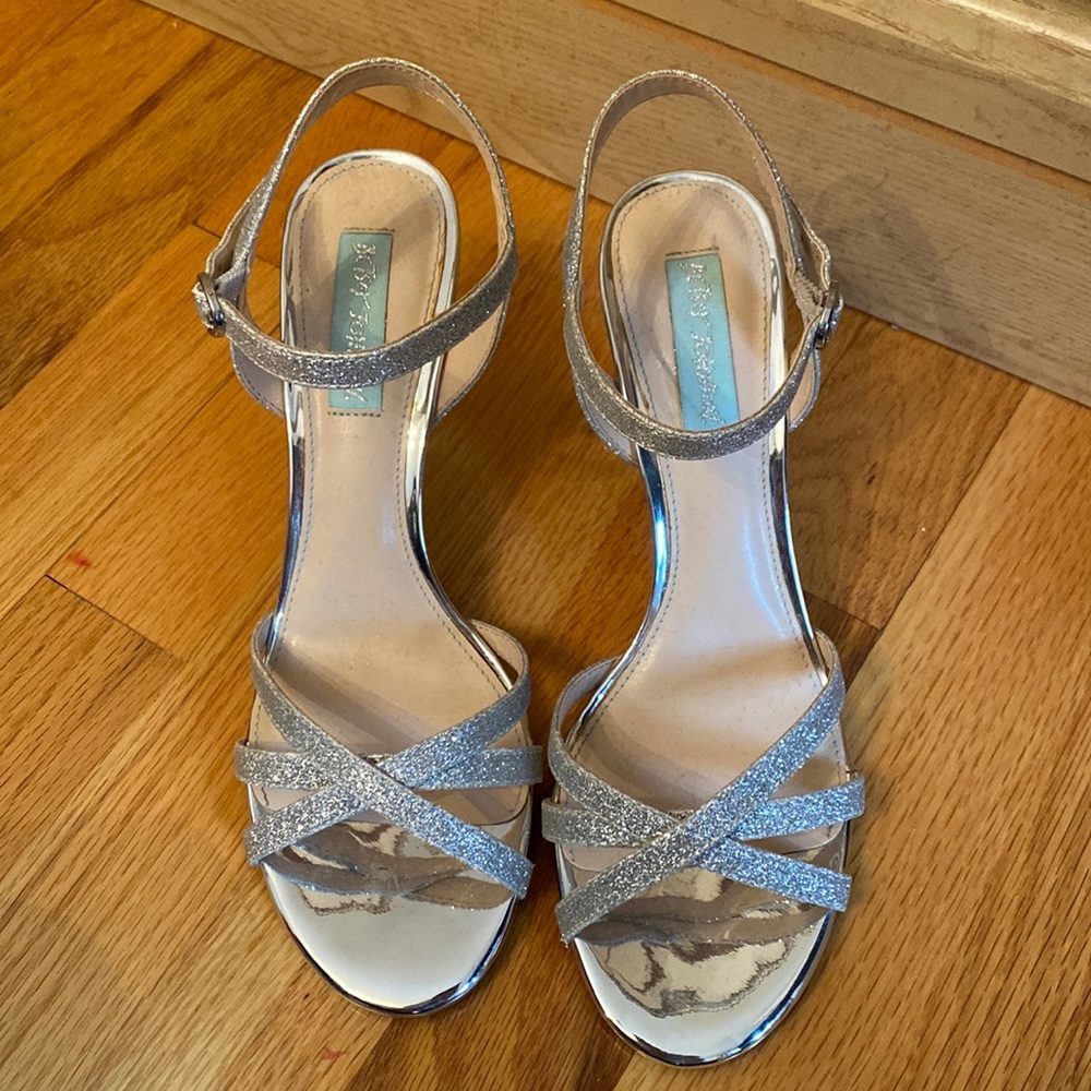Betsey Johnson Heels Sparkly
